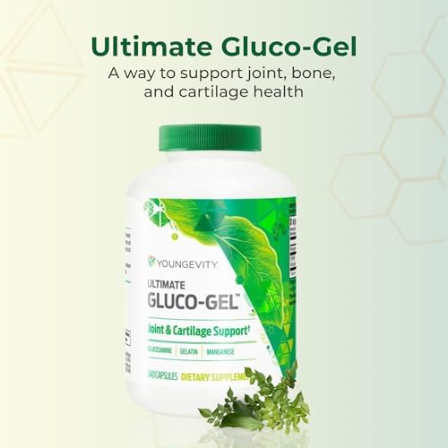 Youngevity Ultimate Gluco-Gel Glucosamine Gelatin Support, 240 Capsules - Image 2