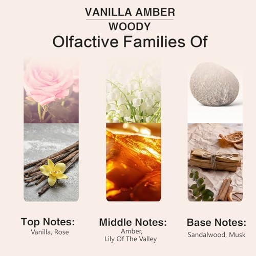 PHATOIL Vanilla Amber Fragrance Oil for Diffuser Aromatherapy 3.38FL.OZ - Image 4