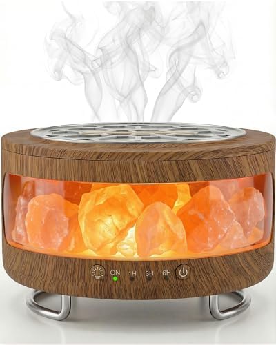Essential Oil Diffuser with Himalayan Salt Lamp, Scent Diffusers for Home by Unknown