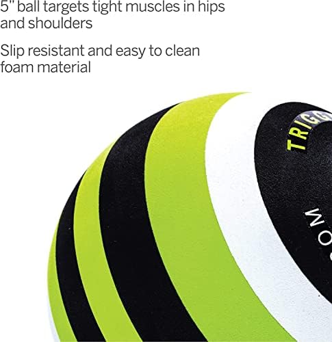TRIGGERPOINT Performance Foam Massage Ball for Deep-Tissue Massage, MB5 (5-inch) -5" L x 5" W x 5" H - Image 3