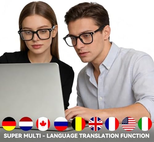 Smart Bluetooth Glasses for Men Women, AI Glasses with Open Ear Music - Image 5