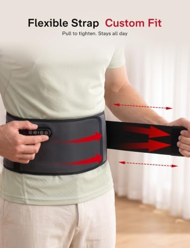 Medisana Red Light Therapy for Body with Heat and Vibration, Red Light Belt - Image 5