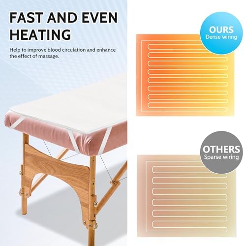 Massage Table Warmer Heating Pad Professional SPA Massage Bed Warmer Pad - Image 4