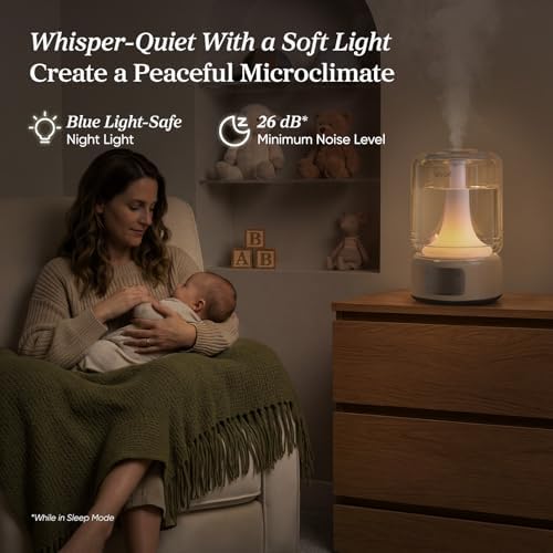 Levoit Humidifiers for Bedroom Large Room, 6.2L Tank, Smart App, Quiet 26dB - Image 5