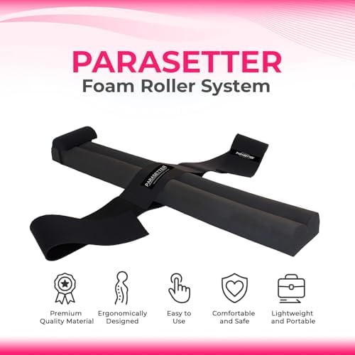 Pilates Parasetter - Dual Patented Suede-Like Rollers for Reducing Cortisol Levels to Aid Hormone Rebalance and Support Recovery & Relaxation from Stress - Image 2
