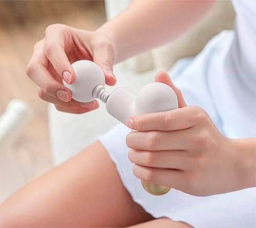 Sharper Image Powerboost Mini Deep Tissue Massage Gun, Powerful & Compact - Image 5