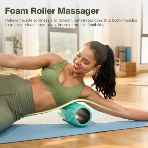 5 in 1 Foam Roller Set for Muscle Recovery & Deep Tissue Massage - Image 2