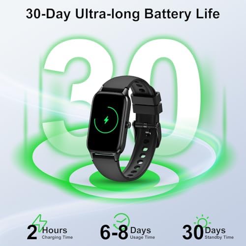 Jugeman Smart Watch for Men Women, 1.57" Smartwatch (Answer/Make Call), 2026 New Fitness Tracker with 110+Sport Modes, Heart Rate/Sleep Monitor, IP68 Waterproof, Smartwatches for Android iOS Black - Image 7