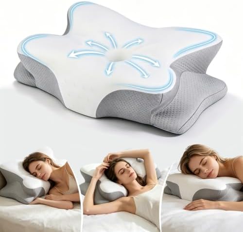 Cervical Neck Pillow for Neck Support Pillows for Sleeping by Unknown