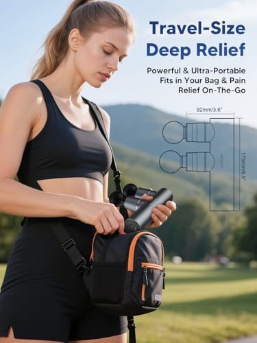 arboleaf Mini Massage Gun Deep Tissue, Portable Percussion Muscle Massager - Image 6