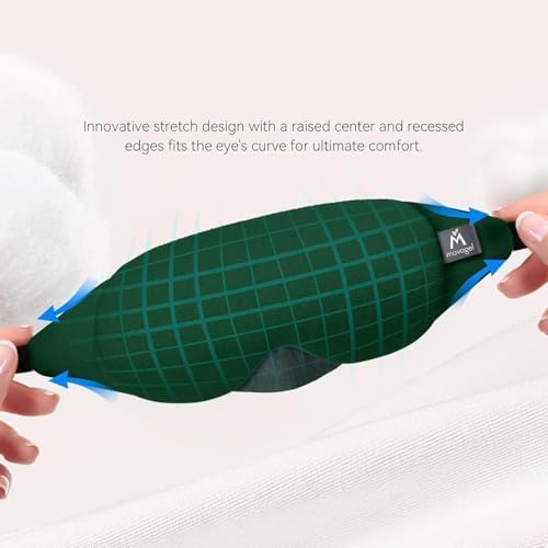 Mavogel Cotton Sleep Eye Mask, Breathable Light Blocking Sleep Mask - Image 5