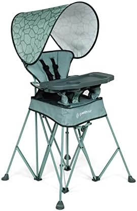 Baby Delight Go with Me Uplift Deluxe Portable High Chair, Green Garden by BabyDelight