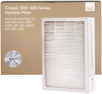 BLUEAIR Classic 500/600 Genuine Particle Replacement Filter; fits 680i, 501, 503, 505, 510, 550E, 555EB, 601, 605, 650E by Unknown