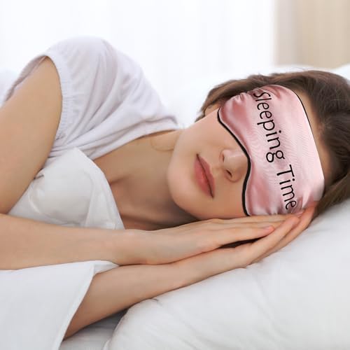 Geyoga 8 Pack Silk Funny Sleep Masks for Women Sleep, Classic Colors - Image 5