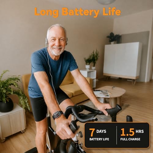 Senior Friendly Fitness Tracker, No App No Phone Required, 1.83'' Display - Image 6