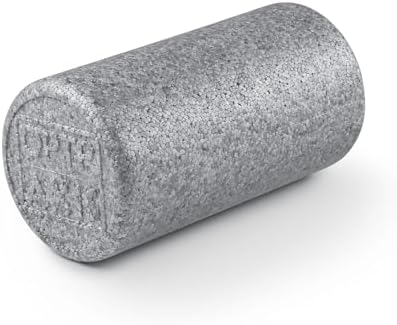 OPTP Silver AXIS Moderately Firm Foam Roller – Round, Silver, 12" x 6" by OPTP