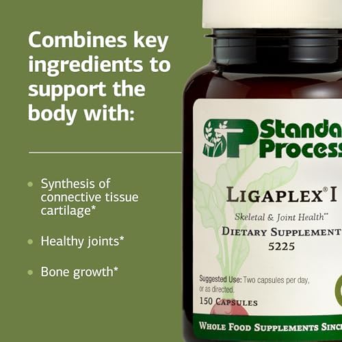 Standard Process Ligaplex I, Ligament, Cartilage & Joint, 150 Capsules - Image 4