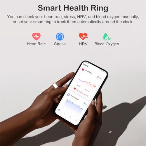 Smart Ring for Women Men, Sleep Activity Health Tracking Ring - Image 3