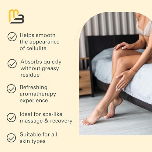 Firming Body Massage Oil with Collagen for Cellulite, 8 fl oz by M3 - Image 4