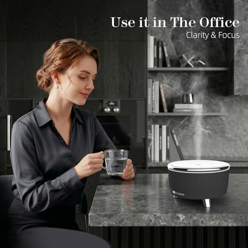 500ml Essential Oil Diffuser, Ultrasonic Aromatherapy Humidifier - Image 4