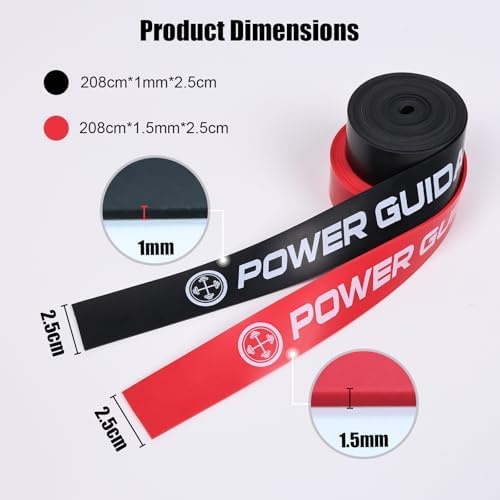 POWER GUIDANCE Muscle Floss Bands - Compression Bands - Mobility & Recovery Bands - for Improving Movement, Increasing Circulation & Reducing Soreness - Image 2