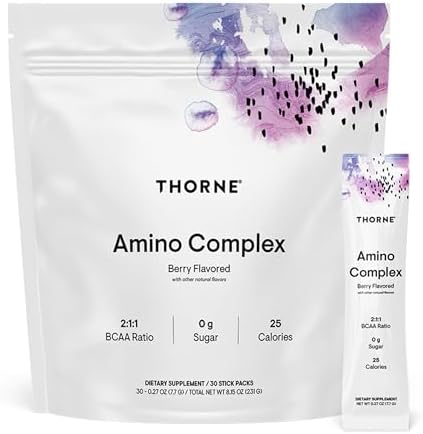 THORNE Amino Complex, Clinically Validated EAA & BCAA Powder, 30 Servings by Thorne