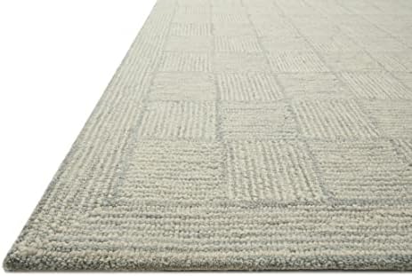 Loloi Chris Loves Julia Francis Silver/Sky 2'-6" x 9'-9" Runner Rug - Image 5