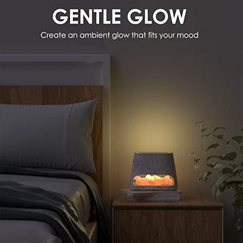 SALKING 2-in-1 Essential Oil Diffuser for Home,Himalayan Salt Lamp Diffuser - Image 5