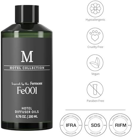 Hotel Diffuser Oil Fe001 Inspired by The Fermont,6.76 Fl Oz (200ml), Home Luxury Aroma & Hotel Fragrance Diffuser Oil for Aromatherapy Bigger Bottle, Bolder Aroma & Longer Lasting - Image 2