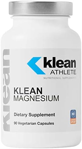 Klean Athlete Klean Magnesium, 90 Vegetarian Capsules by KleanAthlete