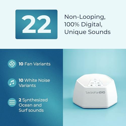 Adaptive Sound Technologies LectroFan EVO Sound Machine, White - Image 3