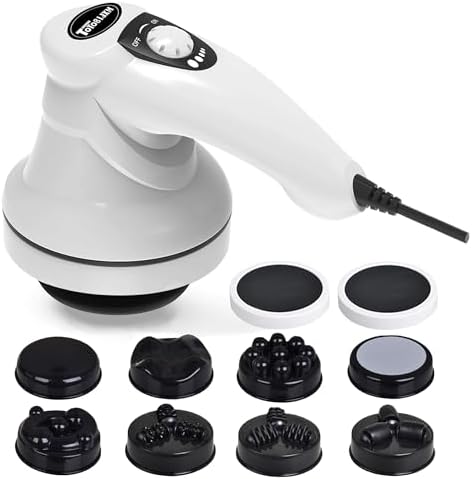 TOTO81JXM Cellulite Massager – Body Sculpting Machine with Lymphatic Drainage & Skin Tightening for Belly Butt Stomach Legs Arms Fat, Lipo Roller Massager After Surgery, Widearea & Adjustable Speed. by BODYMASSAGER