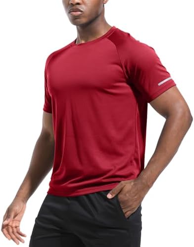 Boyzn 1, 3, 5 or 7 Pack Men's Workout Running Shirts, Dry Fit Moisture Wicking T-Shirt, Gym Athletic Short Sleeve Tee Shirts - Image 2