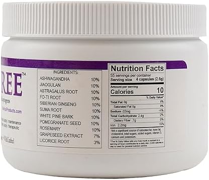 Body Force Age Free Formula - Antioxidant and Adaptogen Capsule Supplement with Tocotrienols, Full B Complex, Ellagitannin and Ashwagandha - Image 2