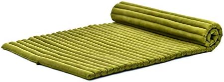 Leewadee Wide Thai Roll Mat 75 x 39 inches Kapok Firm by Leewadee