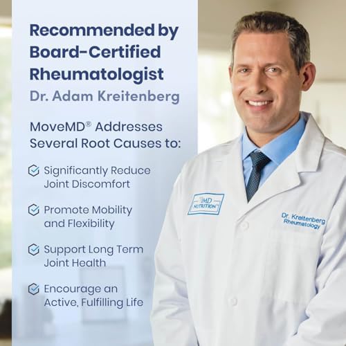 1MD Nutrition MoveMD - Health Supplement for Joint Discomfort & Support - Our Collagen Pills are Skillfully Formulated for Women & Men w/Hyaluronic Acid & Astaxanthin - Image 2