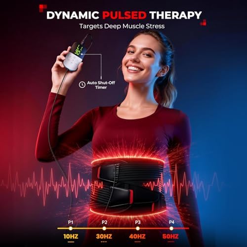 LTW Flagship 430 LEDs Red Light Therapy Belt for Pain Relief, 50" x 9.5" - Image 4