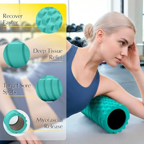 Foam Roller for Deep Tissue Massager High Density Massage Roller - Image 5