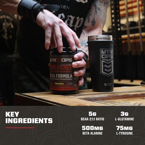 MTN OPS BCAA Powder for Muscle Recovery, Pineapple - Image 4