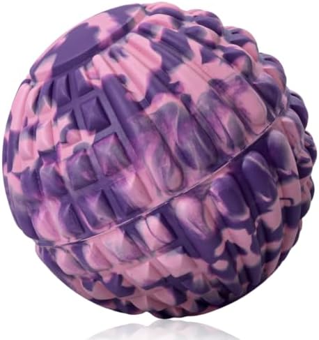 Deep Tissue Massage Ball for Exercise & Recovery - SGS Certification - Targets Back, Shoulder, Legs&Feet - Relieves Muscle Knots, Joint Pain&Tightness, Pressure Point Therapy- Myofascial Release Ball by -Movementislife-