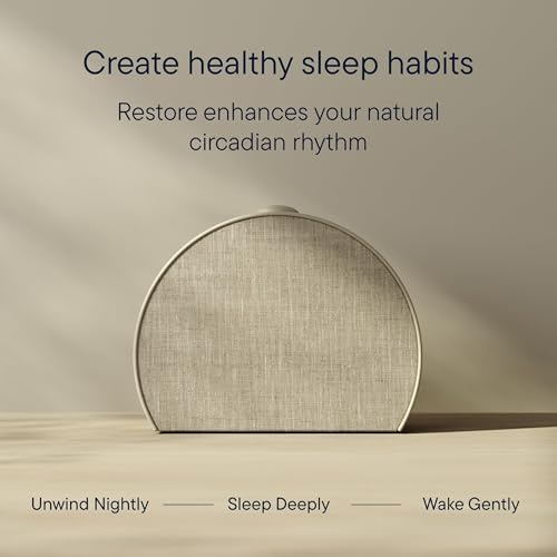 Hatch Restore 3 Sunrise Alarm Clock & Sound Machine, Smart Light (Putty) - Image 6