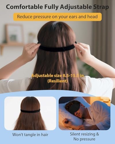 Sleep Eye Mask for Side Sleeper with 3D Contoured Cup - Image 5