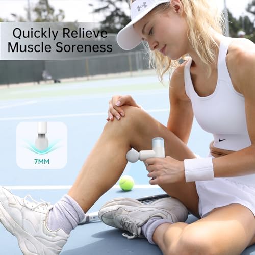 Opove M3 Mini Massage Gun for Back Pain Relief with Facial Mode - Image 3