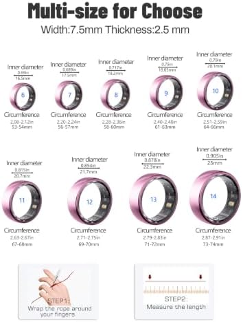 AI Smart Ring for Women Men, Health Ring with AI Health Analysis - Image 2