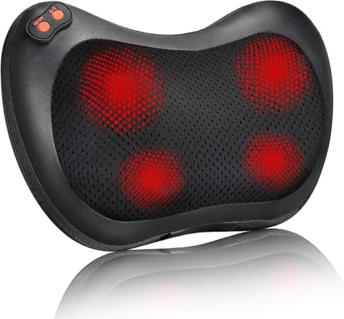 iKristin Back Massager with Heat Shiatsu Neck Massager for Relax Muscles by iKristin