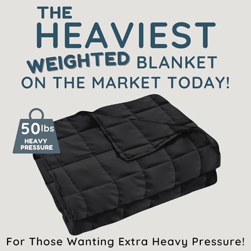 HomeSmart Weighted Blanket Queen Size 50 lb - The Heaviest Weighted Blanket - Image 2