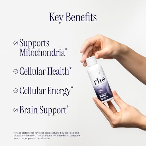 Rho Nutrition Liposomal NAD+ Liquid Supplement - Image 2