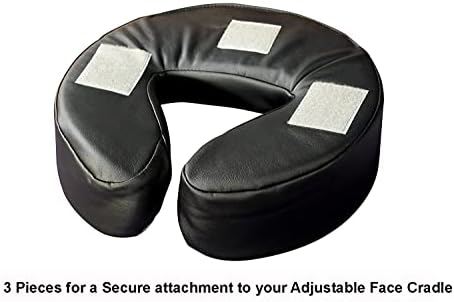 Therapist’s Choice Universal Headrest Face Cushion Face Pillow for Massage Table and Massage Chair (Burgundy) - Image 4