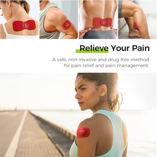 AUVON Wireless 24 Modes TENS Unit Muscle Stimulator for Pain Relief, 6 Pads - Image 2