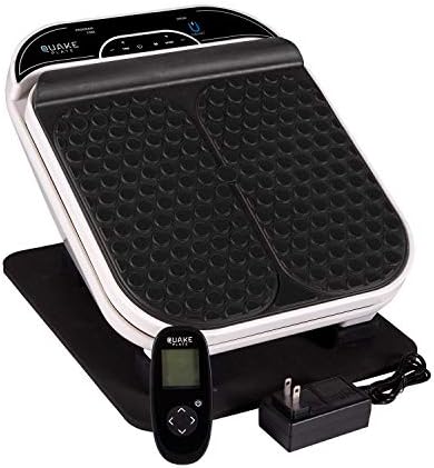 Foot Massager for Neuropathy Pain & Circulation by Quake Plate High RPM Oscillating Deep Tissue Foot & Calf Massager for Plantar Fasciitis Pain Relief, 30 Speed Vibrate with Gen 2 RF Remote by MPAINMANAGEMENTTECHNOLOGIES